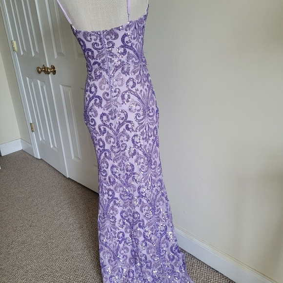 Windsor Purple Maxi Dress - Picture 4 of 8